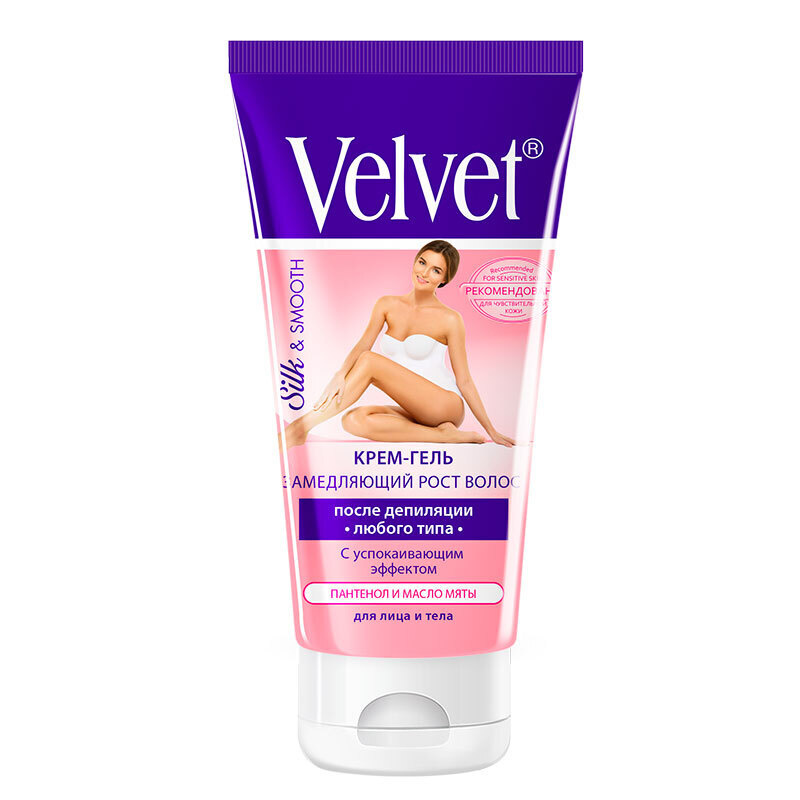 Velvet Крем-гель замедляющий рост волос после депиляции с успокаивающим эффектом 200 мл  #1