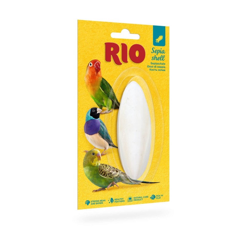 Кость сепии RIO для птиц, 10 см #1