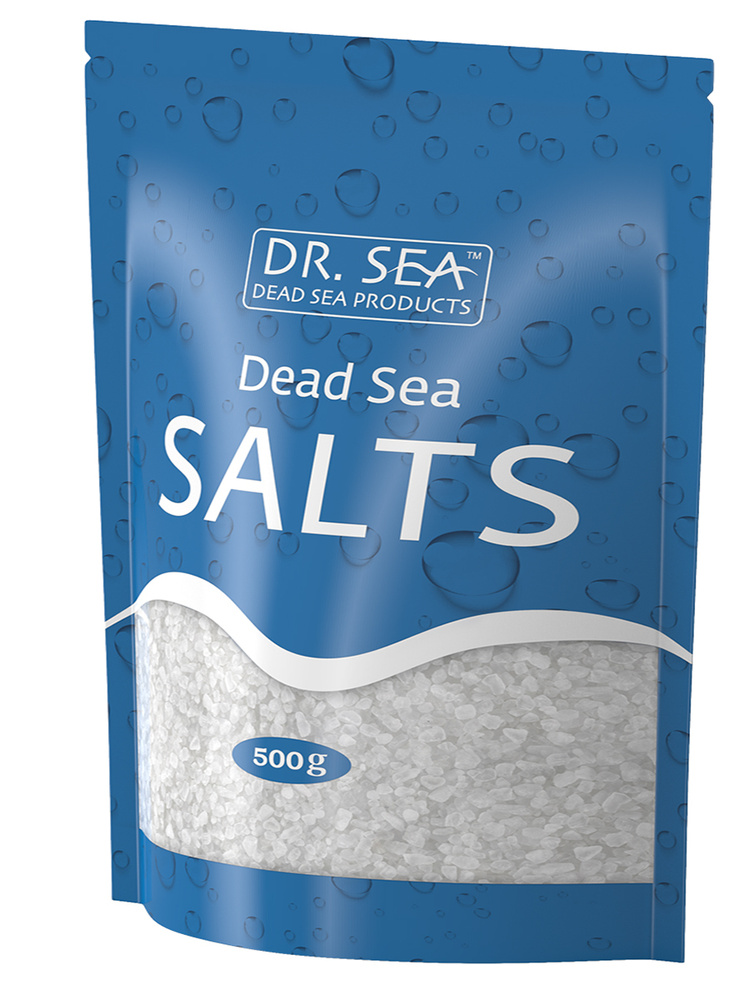 Dr. Sea / Соль Мертвого моря (Dead Sea Salt), натуральная, чистая, 500 гр  #1