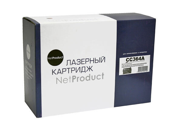 Картридж лазерный NetProduct CC364A для HP LJ P4014/P4015/P4515, черный #1