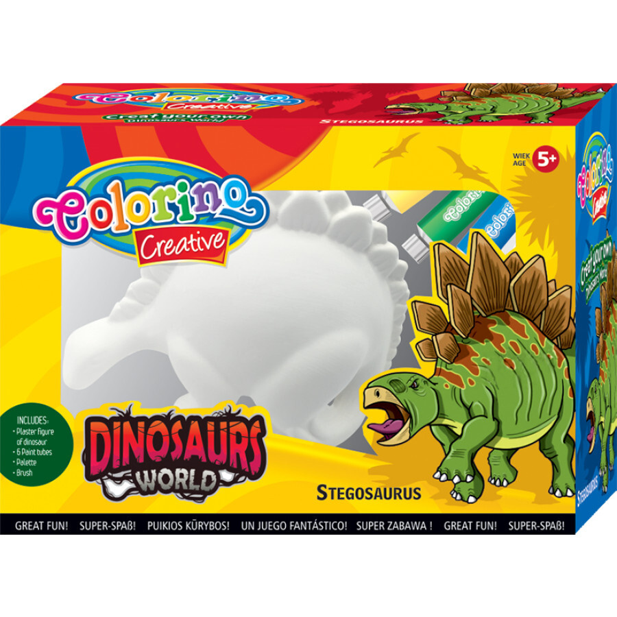 Набор для детского творчества "Стегозавр" #1
