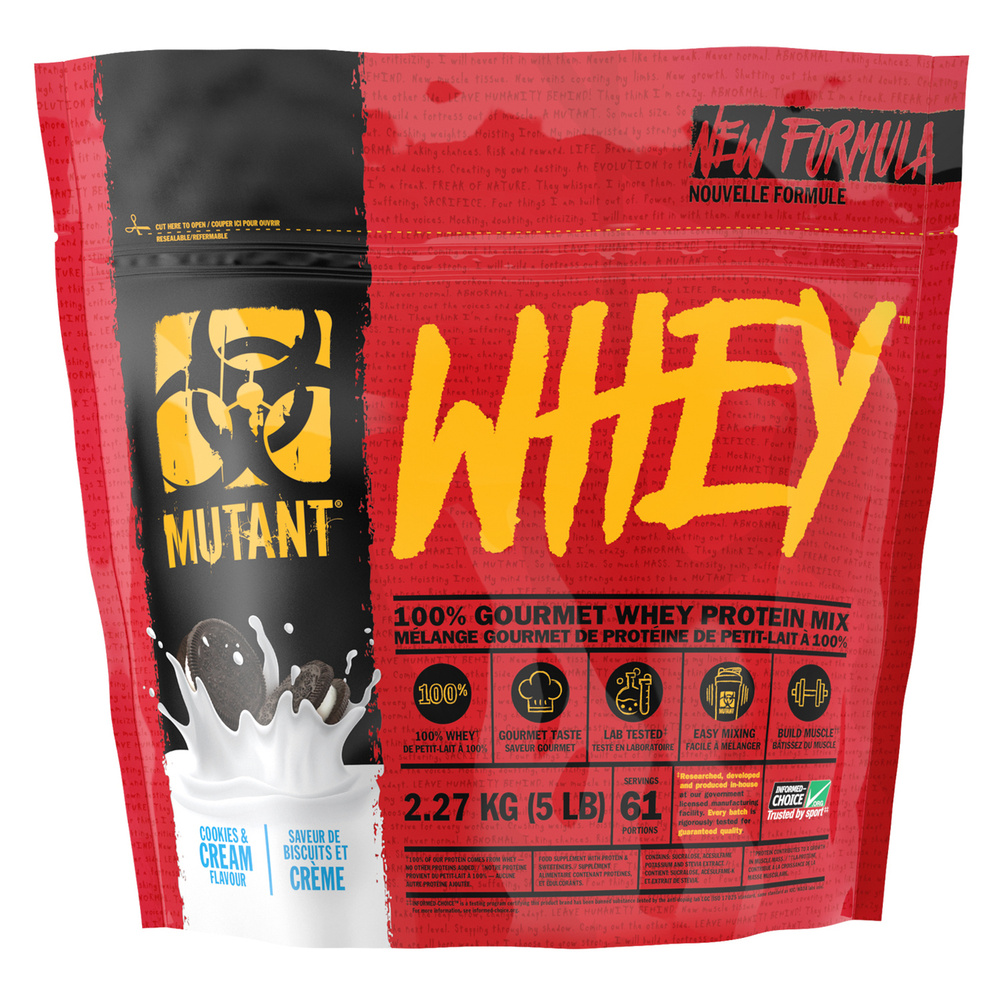Протеин Mutant Whey 2270 гр Печенье и сливки #1