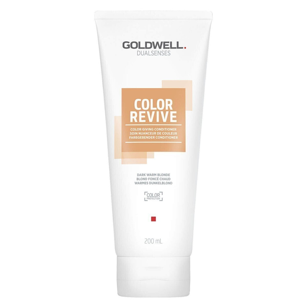 Goldwell Dualsenses Color Revive Conditioner Warm Dark Blond - Тонирующий кондиционер оттенок темный #1