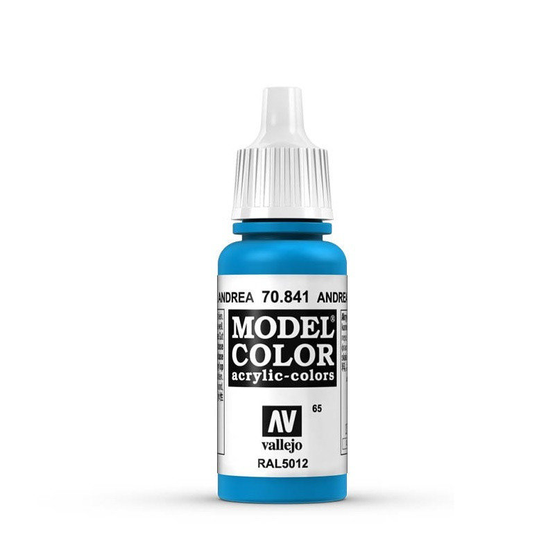 Краска Vallejo серии Model Color - Andrea Blue (17 мл) #1