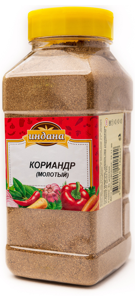 Кориандр молотый Индана, 450 г./1000 мл. с дозатором #1