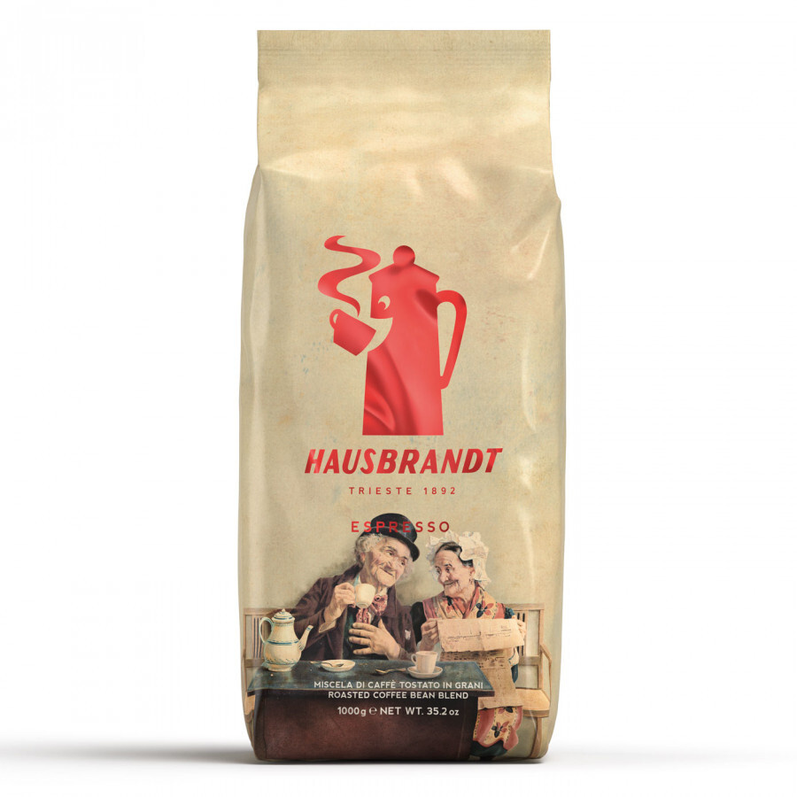 Кофе Hausbrandt Espresso (Эспрессо), в зернах, 1кг #1