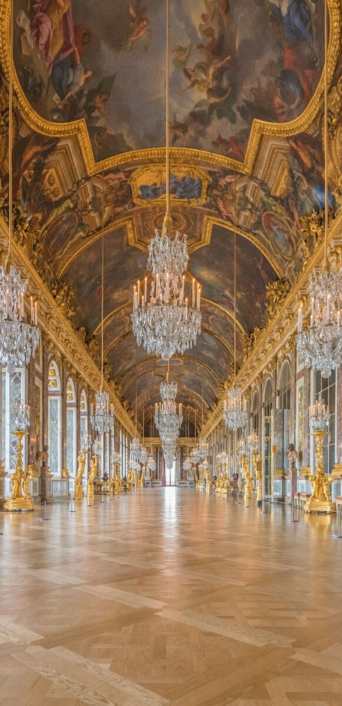 Фотообои на двери URBAN Design UDD-024 Версальский дворец Франция, 97 х 202 см, самоклеющиеся  #1