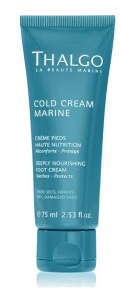 THALGO Cold Cream Marine Крем для ног восстанавливающий насыщенный, 75 мл  #1