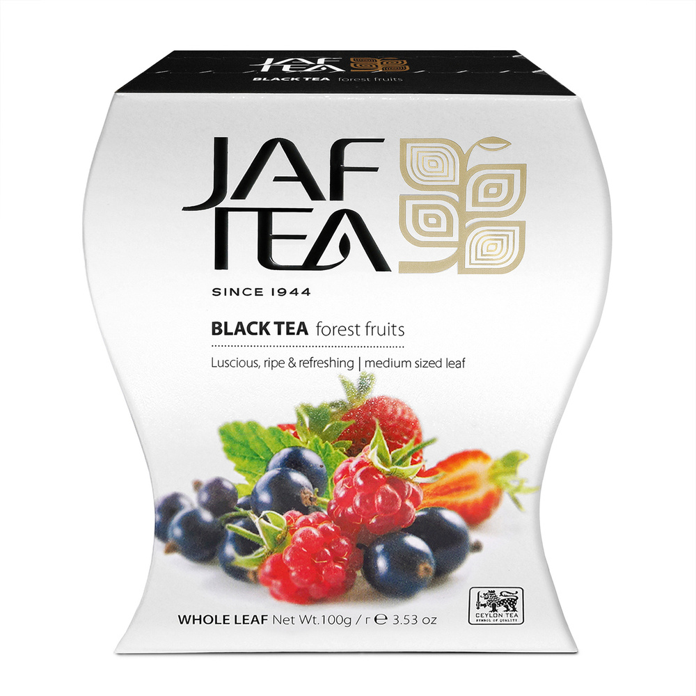 Чай цейлонский JAF TEA "Forest fruit" чёрный с ароматом лесных ягод, 100 г.  #1