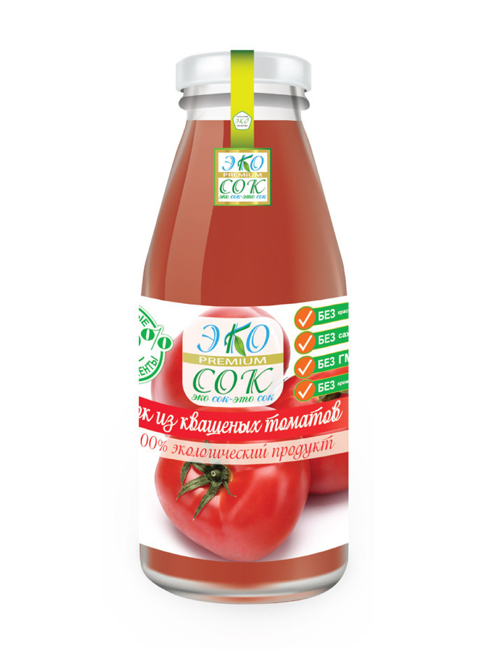 Сок из квашеных томатов прямого отжима Эко сок - Это сок, 200мл.  #1