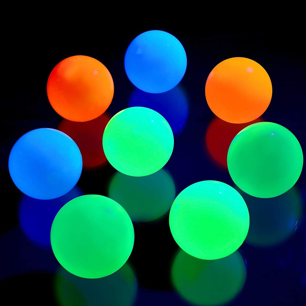 Набор из 8 разноцветных шариков globbles / светящиеся шарики / глоблес  #1