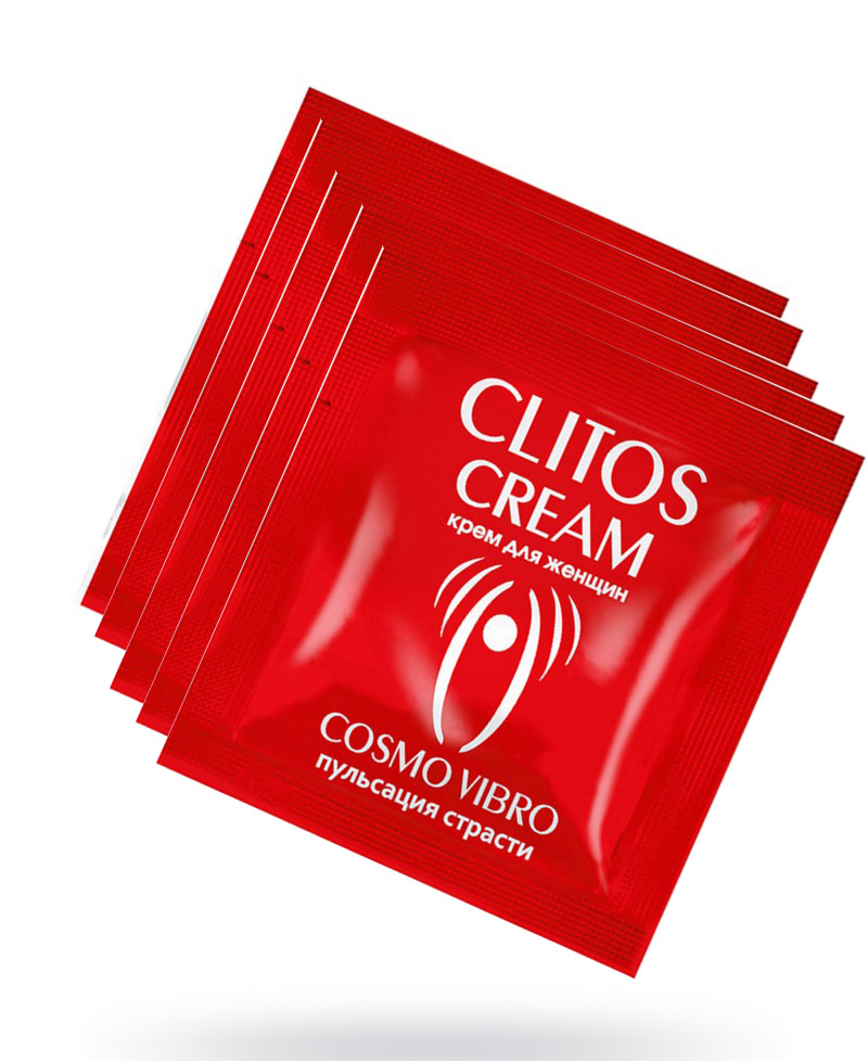 Возбуждающий крем для женщин Clitos Cream, 5 шт в упаковке (1,5 г)  #1