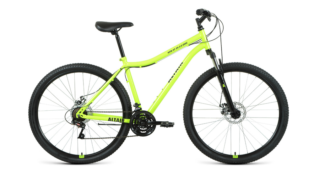 Altair Велосипед Горный, MTB HT 29 2.0 disc 2021, рост 19", темно-синий/серебристый  #1