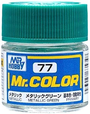 Mr.Color Краска эмалевая цвет Зеленый Металлик, 10мл #1