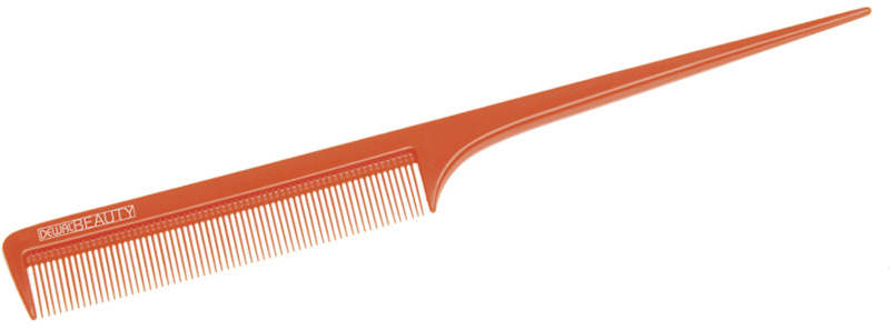 Расческа парикмахерская DEWAL BEAUTY, арт. DBO6104, оранжевый, Пластик  #1