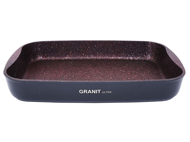Противень с антипригарным покрытием Kukmara (Granit Ultra Red) пга02а, 365x260x55,  #1