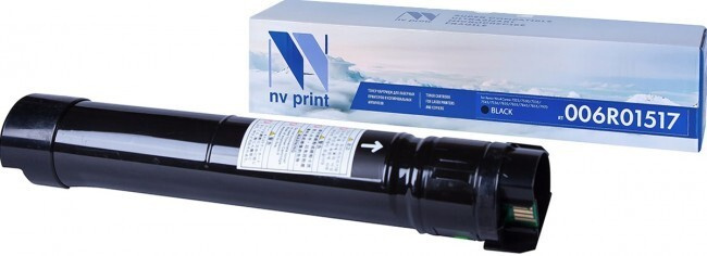 Картридж NV Print 006R01517 Черный для принтеров Xerox WorkCentre 7525/ 7530/ 7535/ 7545/ 7556/ 7830/ #1