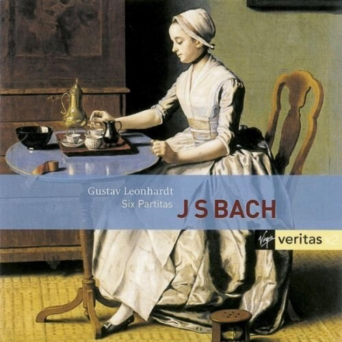 BACH, J.S., 6 PARTITAS BWV 825-30 - Leonhardt, Gustav. 2 CD #1