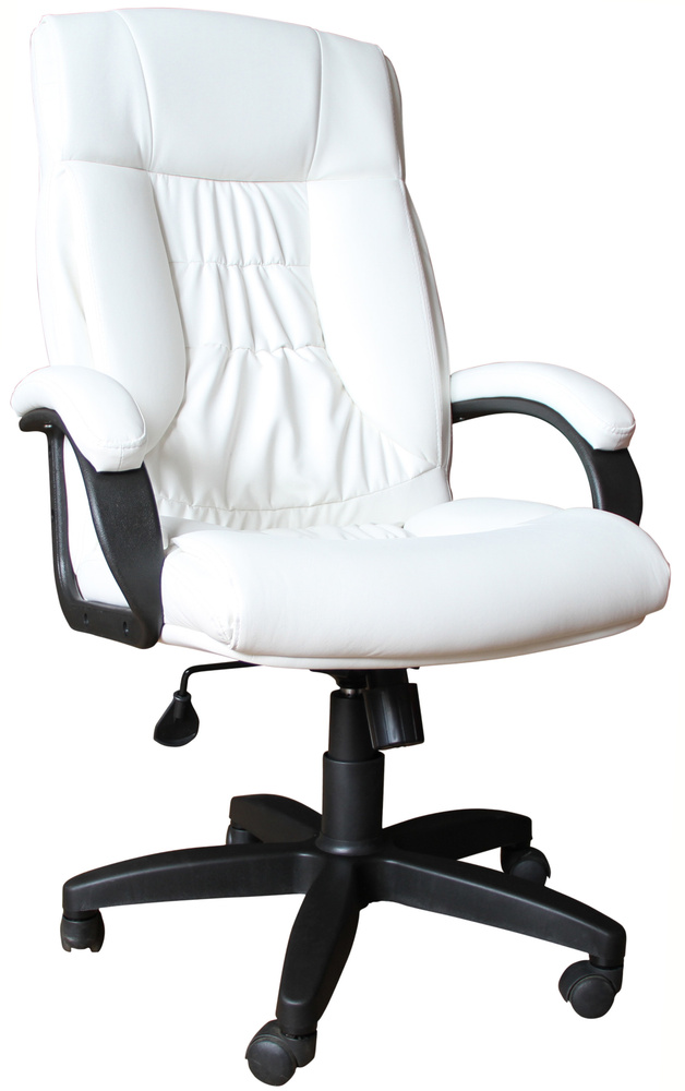 TUTKRESLA Игровое компьютерное кресло, Кожа крупного рогатого скота, белый  #1