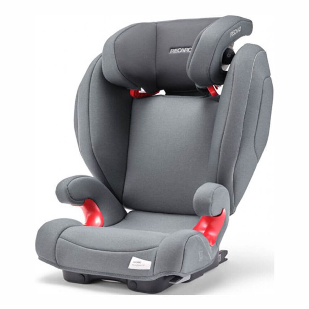 Детское автокресло Recaro Monza Nova 2 Seatfix, гр 2/3, расцветка Prime Silent Grey  #1