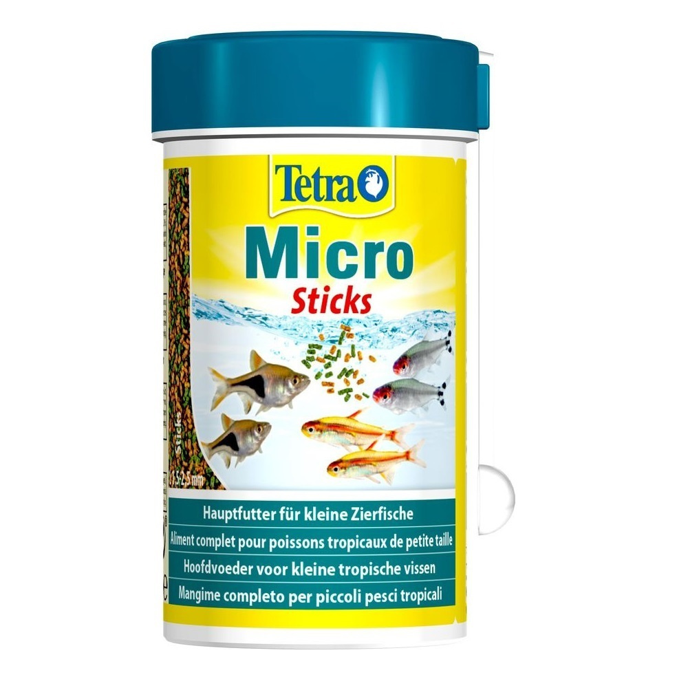 Tetra Micro Sticks корм для мелких видов рыб 100мл #1
