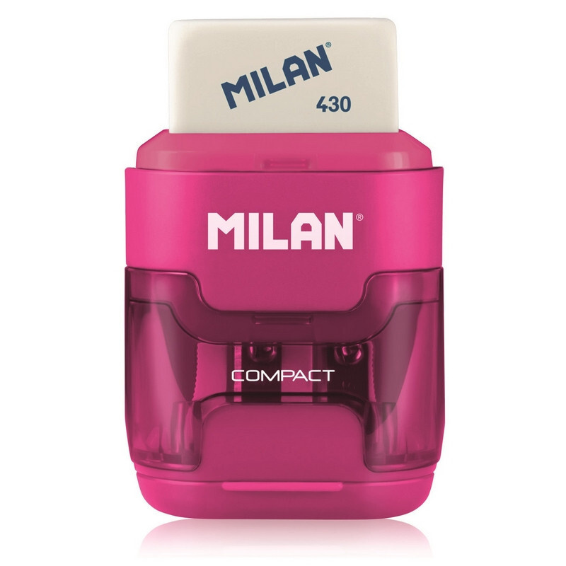 Ластик -точилка Milan Compact, в ассортименте #1