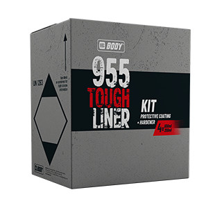 Body 955 Tough Liner Kit Set Набор сверхпрочного защитного покрытия, колеруемый, набор 4 шт.  #1