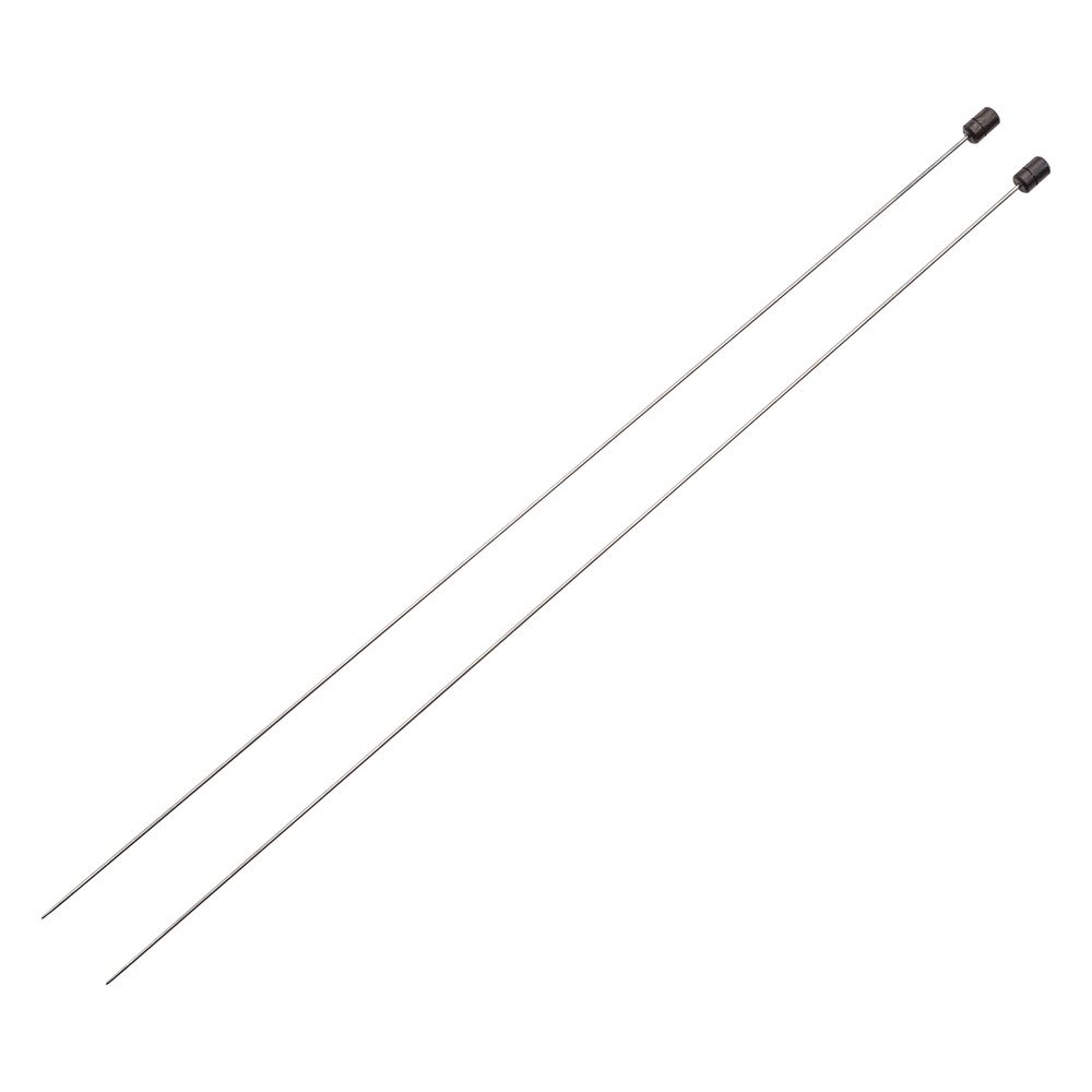 Спицы Pony для вязания прямые стальные 1,50 мм*40 см, 2 шт, 39602 #1