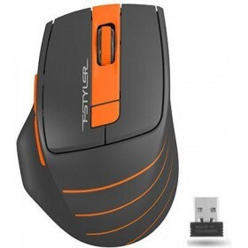 A-4Tech Мышь Fstyler FG30S ORANGE серый/оранжевый оптическая (2000dpi) беспроводная USB  #1