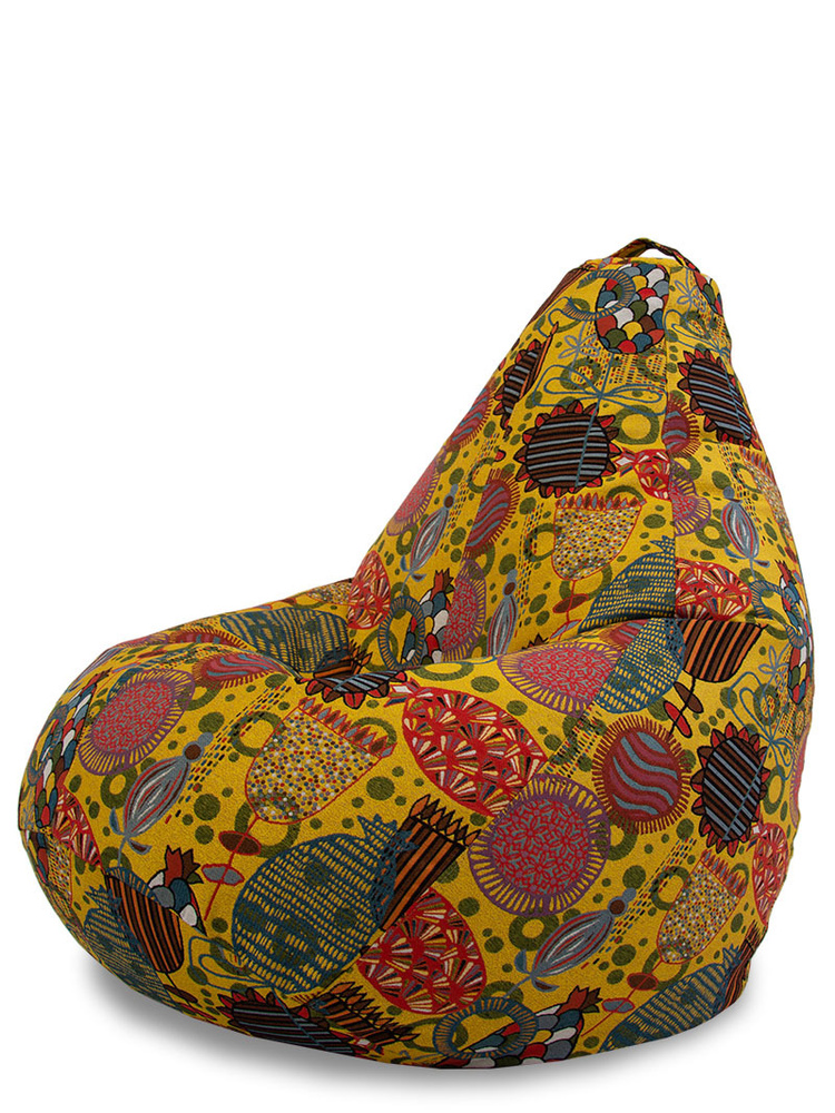 Бескаркасное кресло мешок BIG BOSS Senegal Гобелен XXXXL #1
