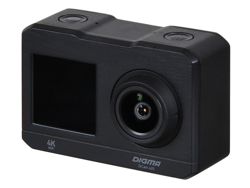 Экшн-камера Digma DiCam 420 черный #1