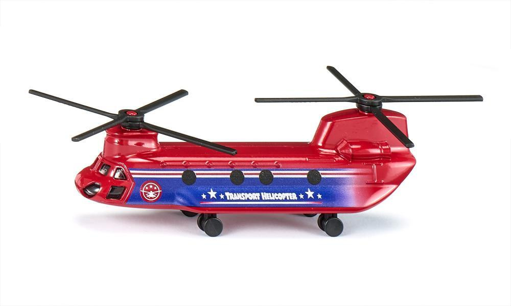 Игрушечный транспорт для мальчика вертолёт Siku, 1689/ Подарок мальчику на 3 4 5 6 7 8 лет  #1