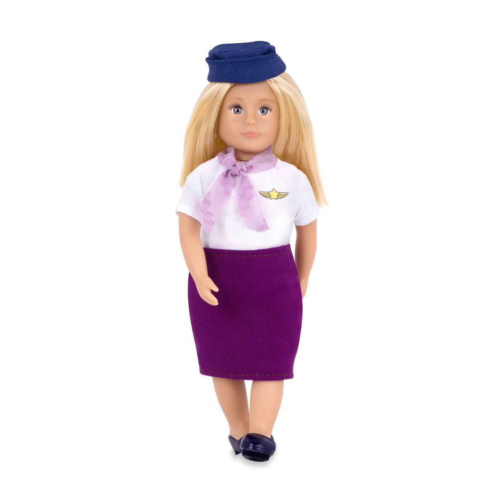Кукла 15 см Аури стюардесса #1