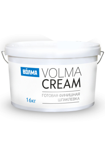 Волма Volma Cream Готовая полимерная финишная шпаклевка 5кг #1