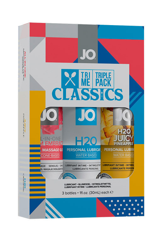 System JO подарочный набор лубрикантов / Tri-Me Triple Pack - Classics #1