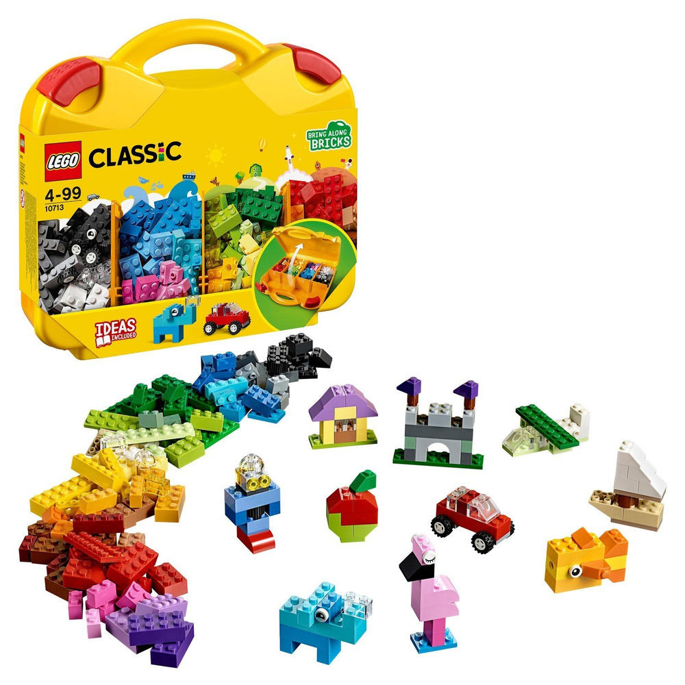 Конструктор LEGO Classic 10713 чемоданчик для творчества и конструирования  #1