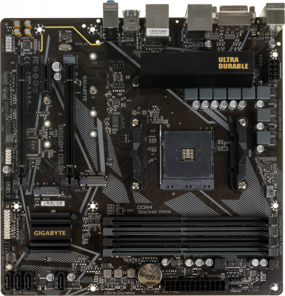 Материнская плата Gigabyte B550M DS3H купить по низкой цене с доставкой ...