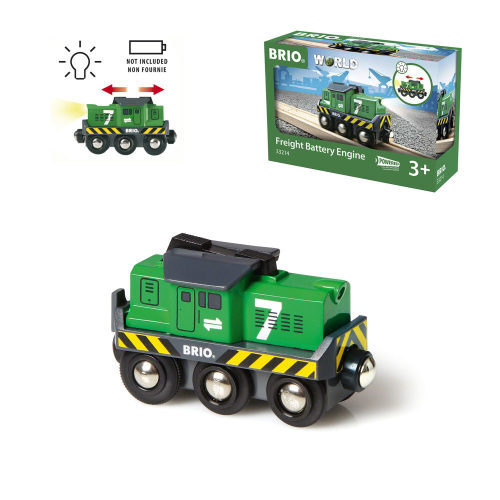 Поезд детский BRIO со светом, паровозик игрушечный для железной дороги, рельсов  #1
