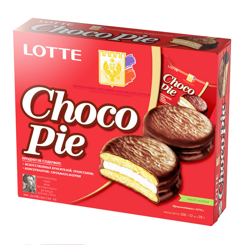 Пирожное Lotte ChocoPie, 336 грамм #1