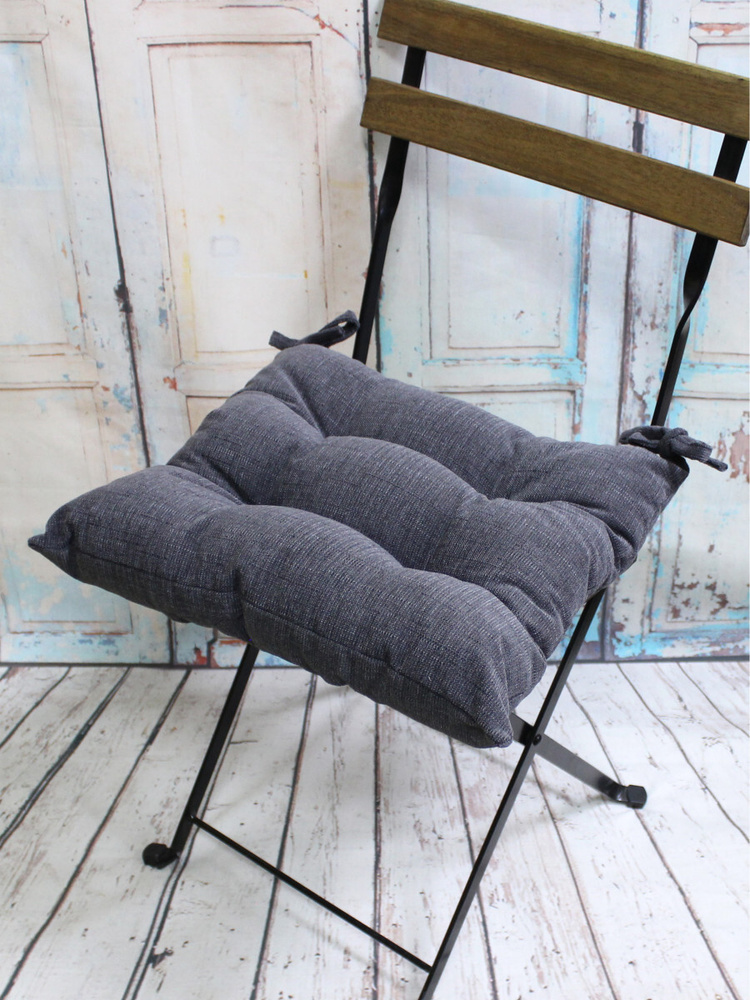 Подушка для сиденья МАТЕХ OXO 40х40 см. Цвет темно-серый, арт. 52-920  #1