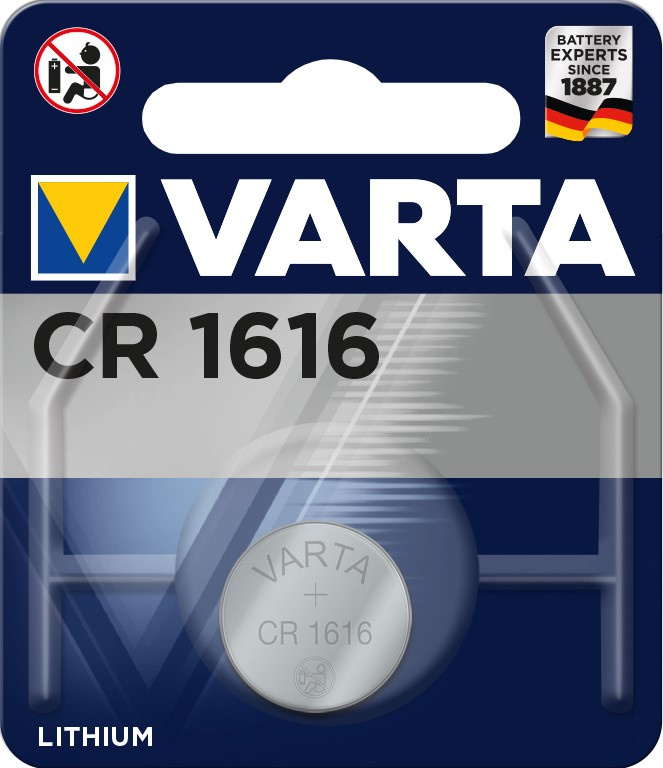 Батарейка VARTA CR1616 Lithium 3V 1 шт #1