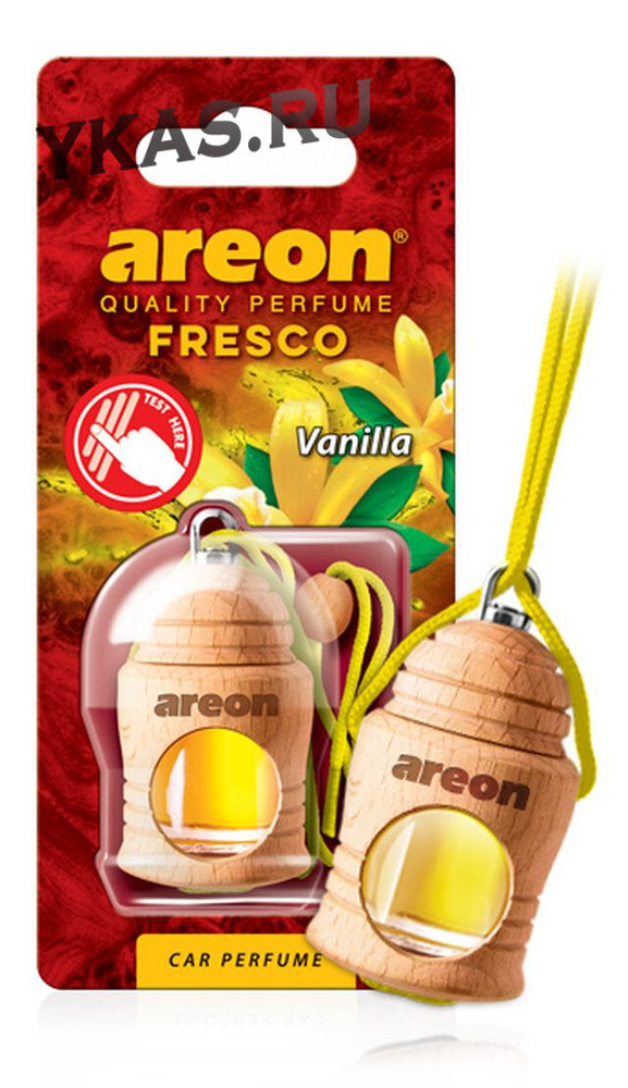 Освежитель подвесной бутылочка в дереве AREON FRESCO 4мл 1шт в ассортименте  #1