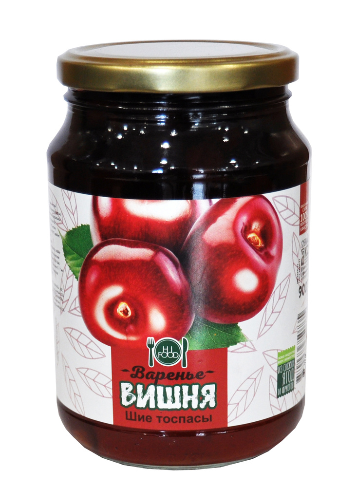 Варенье HI FOOD ВИШНЯ, 900 г #1