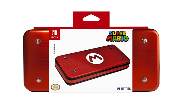 Защитный алюминиевый чехол HORI Alumi Case (Super Mario) для Nintendo Switch (NSW-090U)  #1