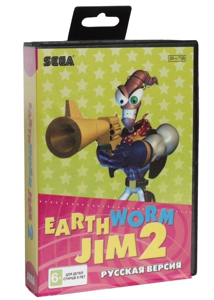 Картридж Игра Sega Earthworm Jim 2 #1