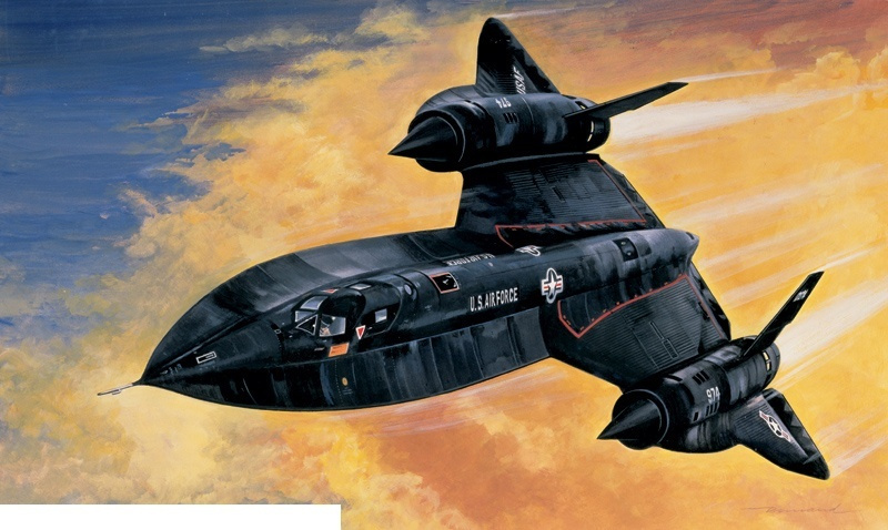 Сборная модель Italeri 0145ИТ Самолет SR-71 Blackbird #1