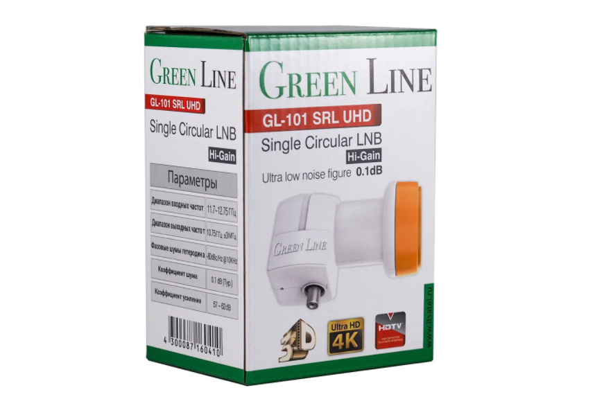 Спутниковый конвертер Green Line GL-101 SRL UHD (Триколор ТВ , НТВ +)  #1