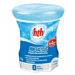 Комплексный препарат для бассейнов полная обработка HTH 5-30 м3, 0,77 кг  #1
