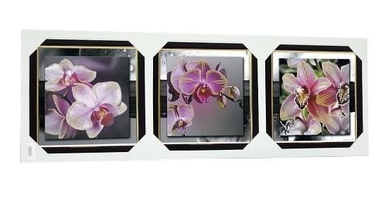 Картина триптих Орхидеи #1