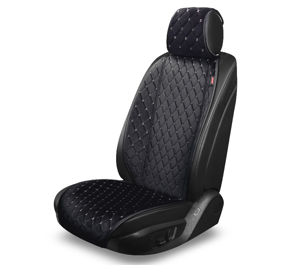 Накидка на сиденье автомобиля из алькантары / чехлы для автомобильных сидений универсальные AUTOPREMIER #1